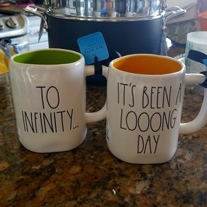 Rae Dunn 2 Toy story mugs